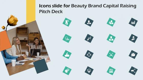 Icons Slide For Beauty Brand Capital Raising Pitch Deck Download Pdf