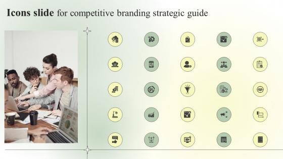 Icons Slide For Competitive Branding Strategic Guide Demonstration PDF