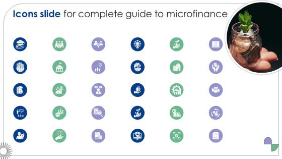 Icons Slide For Complete Guide To Microfinance Fin SS V