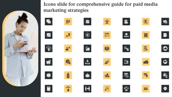 Icons Slide For Comprehensive Guide For Paid Media Marketing Strategies Background Pdf