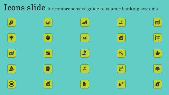 Icons Slide For Comprehensive Guide To Islamic Banking Systems Ideas Pdf