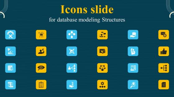 Icons Slide For Database Modeling Structures Guidelines Pdf