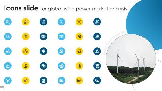 Icons Slide For Global Wind Power Market Analysis PPT Example IR SS V