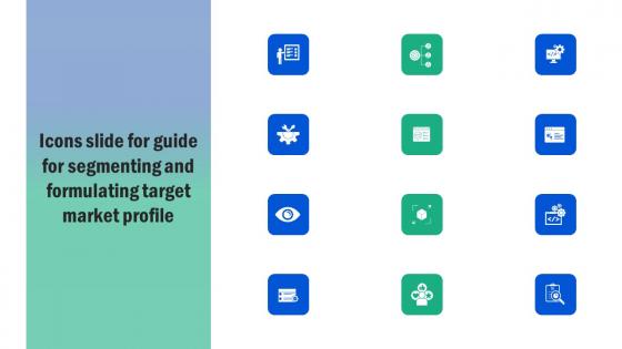 Icons Slide For Guide For Segmenting And Formulating Target Market Profile Mockup Pdf
