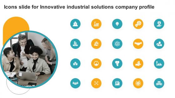 Icons Slide For Innovative Industrial Solutions Company Profile CP SS V