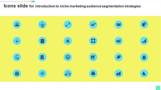 Icons Slide For Introduction To Niche Marketing Audience Segmentation Strategies Demonstration Pdf Icons Slide For Introduction To Niche Marketing Audience Segmentation Strategies Demonstration Pdf