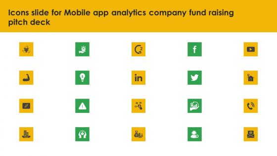 Icons Slide For Mobile App Analytics Company Fund Raising Pitch Deck Slides Pdf