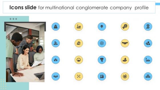 Icons Slide For Multinational Conglomerate Company Profile CP SS V