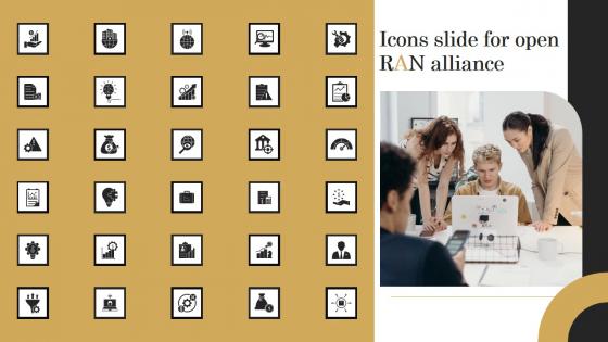 Icons Slide For Open Ran Alliance Revolutionizing Mobile Networks Structure PDF