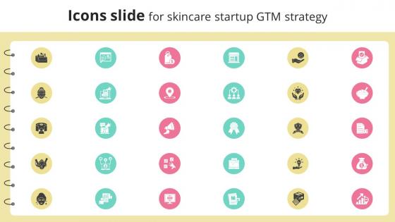 Icons Slide For Skincare Startup GTM Strategy GTM SS V