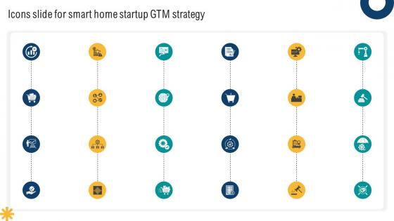 Icons Slide For Smart Home Startup GTM Strategy GTM SS V