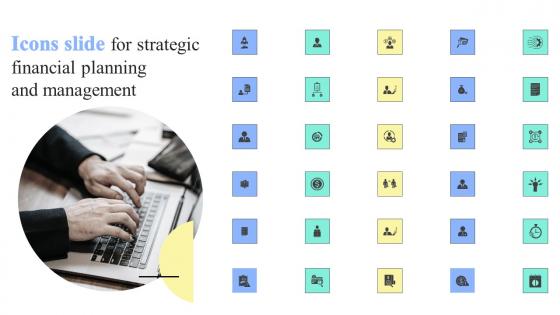 Icons Slide For Strategic Financial Planning And Management Clipart PDF