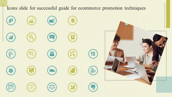 Icons Slide For Successful Guide For Ecommerce Promotion Techniques Summary Pdf