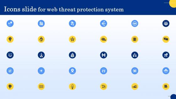 Icons Slide For Web Threat Protection System Ppt Information
