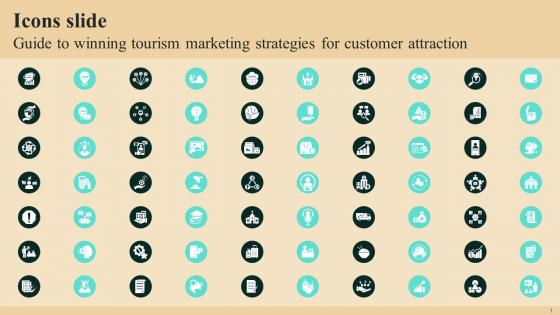 Icons Slide Guide To Winning Tourism Marketing Strategies For Customer Attraction Graphics Pdf