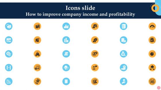 Icons Slide How To Improve Company Income And Profitability PPT Presentation Strategy SS V