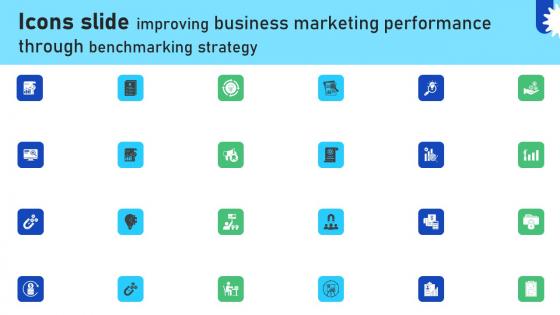 Icons Slide Improving Business Marketing Performance Through Benchmarking Strategy CRP DK SS V