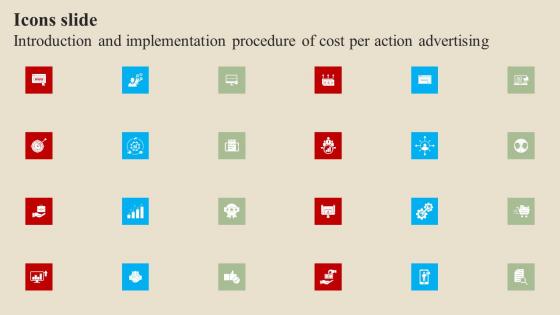 Icons Slide Introduction And Implementation Procedure Of Cost Per Pictures Pdf