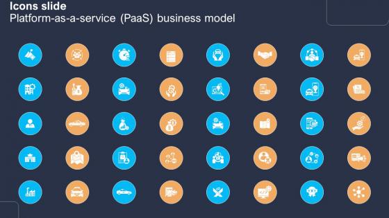 Icons Slide Platform As A Service Paas Business Model BMC SS V