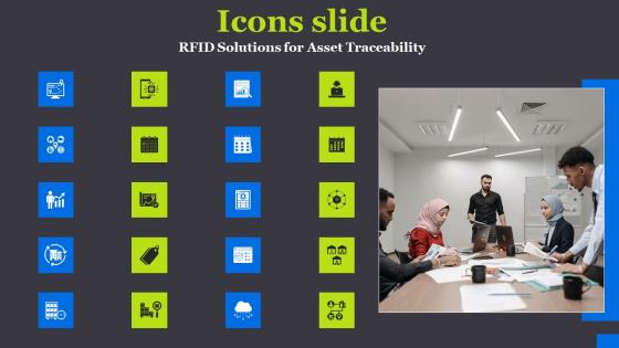 Icons Slide RFID Solutions For Asset Traceability Microsoft Pdf