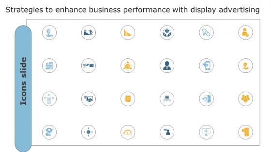 Icons Slide Strategies To Enhance Business Performance With Display Advertising Formats Pdf