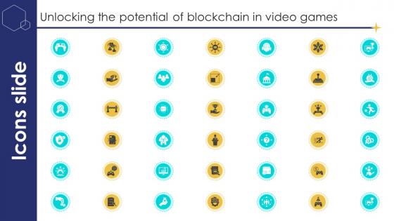 Icons Slide Unlocking The Potential Of Blockchain In Video Games BCT SS V