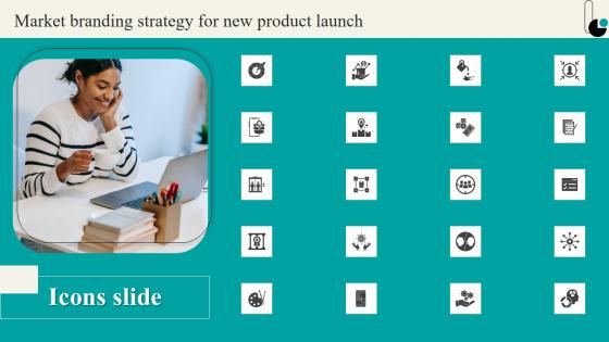 Icons Slides Market Branding Strategy For New Product Launch Formats PDF