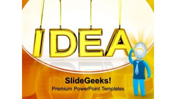 Idea Alphabets Design PowerPoint Templates And PowerPoint Themes 0812 Idea Alphabets Design PowerPoint Templates And PowerPoint Themes 0812