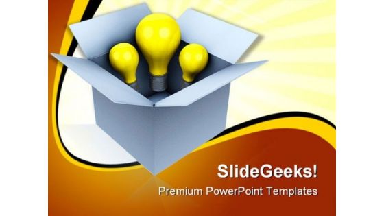 Idea Box Business PowerPoint Themes And PowerPoint Slides 0311