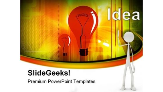 Idea Business PowerPoint Templates And PowerPoint Backgrounds 0411