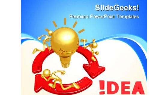 Idea Business PowerPoint Templates And PowerPoint Backgrounds 0711