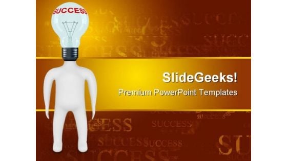 Idea Business Success PowerPoint Templates And PowerPoint Backgrounds 0711