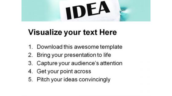 Idea Concept Future PowerPoint Themes And PowerPoint Slides 0211