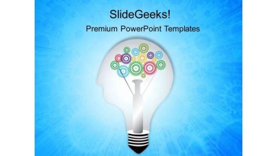 Idea Gears Business PowerPoint Templates And PowerPoint Themes 0212