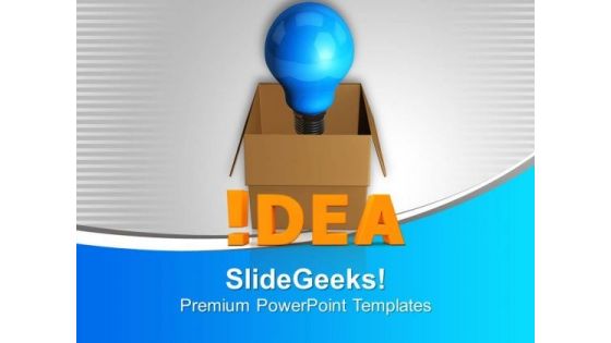 Idea In Box Business PowerPoint Templates Ppt Backgrounds For Slides 0113