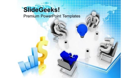 Idea To Grow Your Business PowerPoint Templates Ppt Backgrounds For Slides 0513