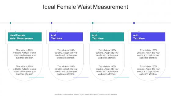 Ideal Female Waist Measurement In Powerpoint And Google Slides Cpb