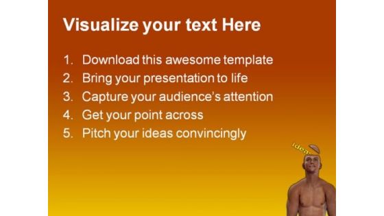 Ideas And Thoughts Business PowerPoint Themes And PowerPoint Slides 0311