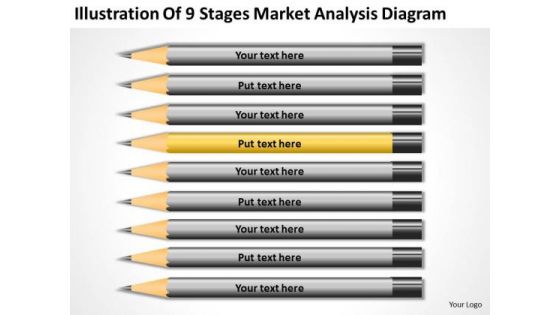 Illustration Of 9 Stages Market Analysis Diagram Business Plan PowerPoint Templates Illustration Of 9 Stages Market Analysis Diagram Business Plan PowerPoint Templates