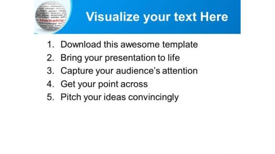 Illustration Of Blog Marketing PowerPoint Templates Ppt Backgrounds For Slides 0713