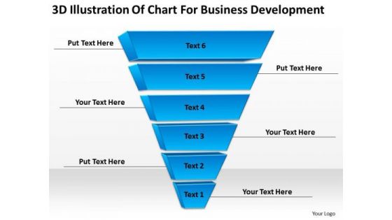 Illustration Of Chart For Business Development Ppt Plan PowerPoint Slides