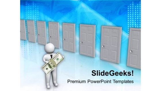 Illustration Of New Opportunities PowerPoint Templates Ppt Backgrounds For Slides 0713