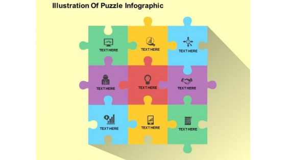 Illustration Of Puzzle Infographic PowerPoint Templates Illustration Of Puzzle Infographic PowerPoint Templates
