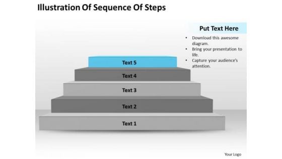 Illustration Of Sequence Steps Ppt Business Executive Summary PowerPoint Slides