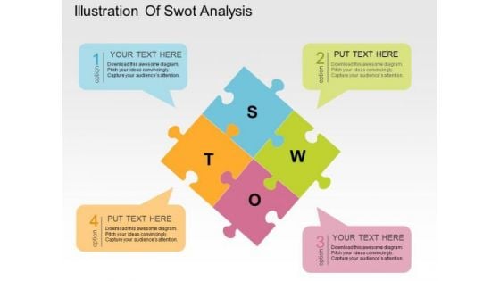 Illustration Of Swot Analysis PowerPoint Templates