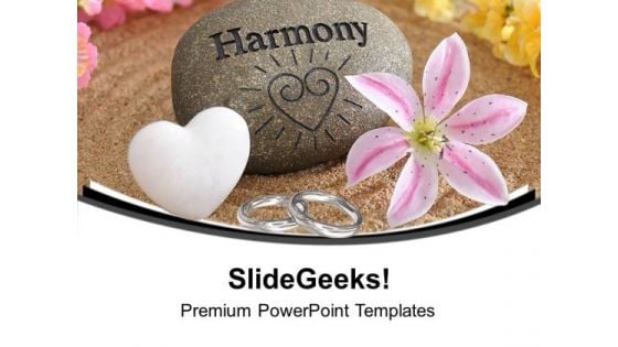 Image Of Love And Harmony PowerPoint Templates Ppt Backgrounds For Slides 0713