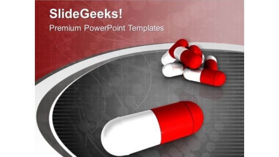 Image Of Red And White Capsules PowerPoint Templates Ppt Backgrounds For Slides 0713 Image Of Red And White Capsules PowerPoint Templates Ppt Backgrounds For Slides 0713