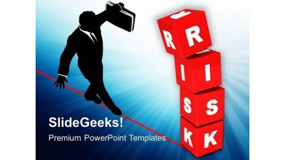 Image Of Risk Concept With Red Cubes PowerPoint Templates Ppt Backgrounds For Slides 0213 Image Of Risk Concept With Red Cubes PowerPoint Templates Ppt Backgrounds For Slides 0213