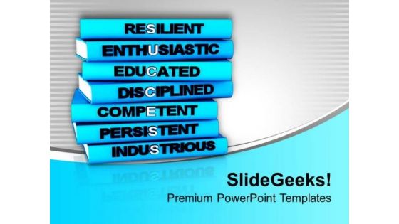 Image Of Stack Of Books PowerPoint Templates Ppt Backgrounds For Slides 0713