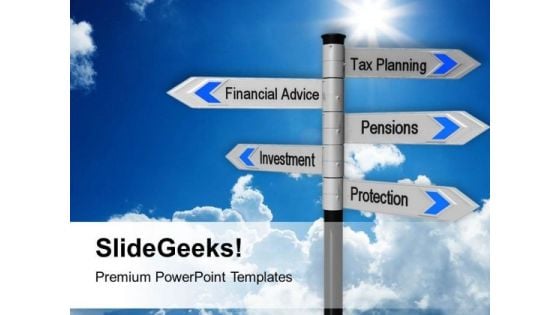 Image Of Tax Planning Finance Signpost PowerPoint Templates Ppt Backgrounds For Slides 0213 Image Of Tax Planning Finance Signpost PowerPoint Templates Ppt Backgrounds For Slides 0213